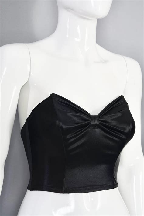 vintage dior bustier|Dior Bustier Top .